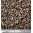 thumbnail image 1 of Soimoi Polyester Crepe Fabric Check,Heart & Camouflage Print Sewing Fabric Yard 42 Inch Wide, 1 of 1