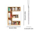 thumbnail image 5 of 26 Letter Acrylic Keychain Pendant for Books, 5 of 5