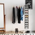 thumbnail image 3 of Hanging Closet Shoe Organizer Shoe Storage Hanging Shoe Rack for Shoes Hats Handbags, 3 of 6