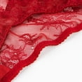 thumbnail image 3 of Sous-vêtements pour Femmes en Maille Transparente Lingerie Broderie Soutien-Gorge et String et Bas, 3 of 5