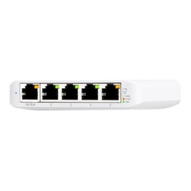 Ubiquiti UniFi Switch USW Flex Mini - Switch - smart - 4 x 10/100/1000 + 1 x 10/100/1000 (PoE+) - desktop - PoE+ (pack of 3)