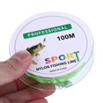 thumbnail image 3 of Fil de Pêche pour Carpe Basse 100 m, Fil de Canne Résistant à l'Usure, Câble de Pêche en Nylon, Fil de Canne à Pêche Bricolage, Cordon de Poisson Monofilament, 3 of 9