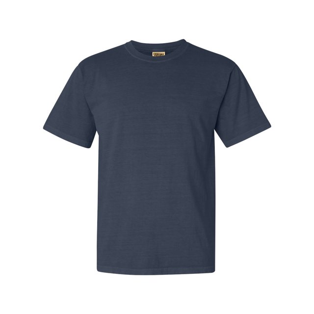 Comfort Colors T-Shirt Épais Teint en Pièce, 4TG, Denim