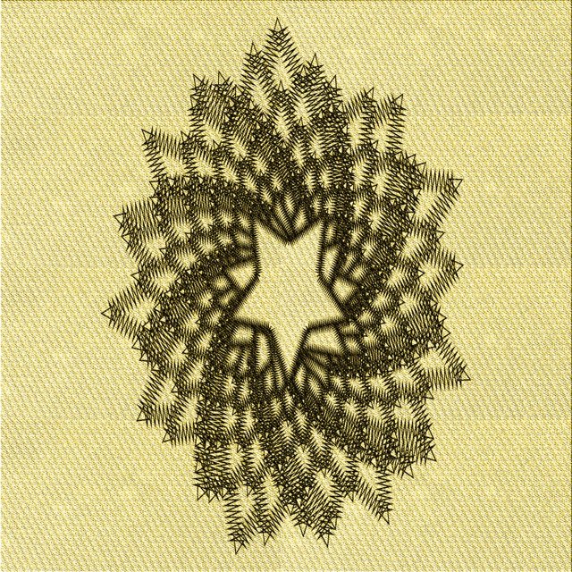 Ahgly Company Tapis d'Intérieur Lavable à la Machine, Carré, Transitionnel, Jaune Moutarde, Tapis de Zone, 6 Pieds Carré
