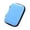 Blue, variant on Birdeem Mini Zipper Hard Leather Earphone Storage Bag Earphone Pouch Box