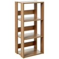 thumbnail image 2 of IRIS USA OWR-400N 3-Shelf Open Wood Shelving Unit Medium Natural 1 Pack, 2 of 5