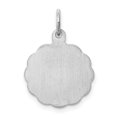 thumbnail image 3 of Pendentif Breloque Collier Monogramme Prénom Initiale Lettre F Délicat en Argent Sterling 925, 3 of 8
