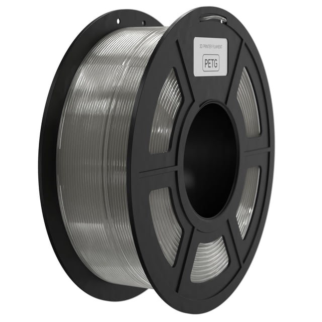 Fil PETG 1,75 mm Filament pour Imprimante 3D 1 kg (2,2 Lb) Robustesse Accrue Filament d'Impression 3D Compatible avec la Plupart