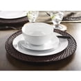 thumbnail image 4 of Safdie & Co. Dinnerset 12PC Plain White Round Rim Aspen, 4 of 5