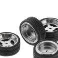 thumbnail image 3 of lionlar 1/64 Diecast On-Road Model Car Wheel & Tire Set Accessories Hotwheels C, 3 of 9