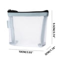 thumbnail image 1 of Birdeem Sac de Rangement en Maille Cosmétique Portable Sac de Rangement Compact pour Rouge à Lèvres Porte-Clés Sac à Fermeture Éclair, 1 of 10