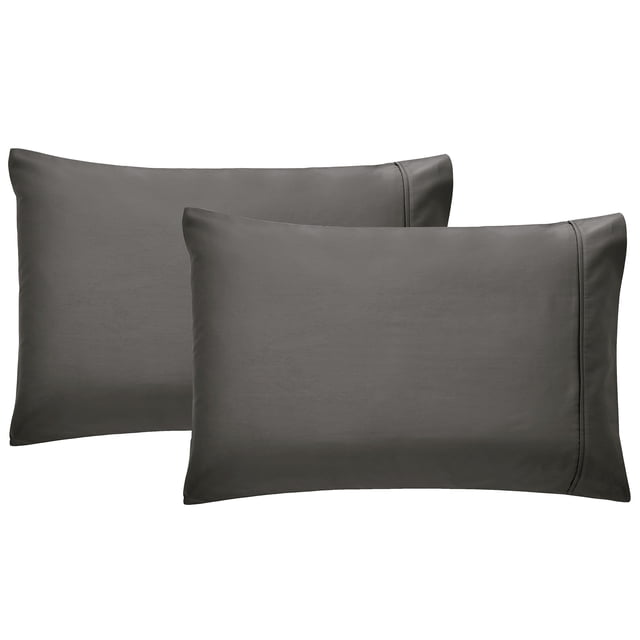 California Design Den 100% Cotton Pillowcases, Pillow Case Set of 2, Luxury 400 Thread Count Sateen Pillowcases, Match with Our 400 Thread Count Sheets