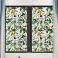 thumbnail image 2 of Rainbow Floral Static Cling Window Film Removable Decal For Glass Doors Privacy Sticker Botanical Designs No Sun Blocking, 2 of 5