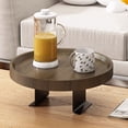 thumbnail image 4 of Plateau de Sofa Table Accoudoir de Canapé à Clipser en Bois pour Boisson Café Collation Télécommande, 4 of 9