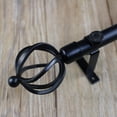 thumbnail image 3 of Abbracc Decorative Pair Curtain Pole Recess Brackets Curtain Rail Type 4 - Type 4 - Black, 3 of 7