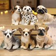thumbnail image 4 of TIELUTT Mignon Chien de Compagnie Réaliste Jouet en Peluche Doux Jouet Chien de Compagnie Poupée en Forme Enfants, 4 of 4