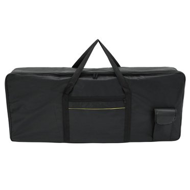 Sac de Protection pour Clavier d'Instrument 100 x 40cm 61 Touches en Tissu Oxford Épais Sac de Rangement pour Piano Portable Imperméable avec Poignée de Transport Étui Antichoc pour Maison