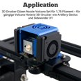 thumbnail image 3 of relayinert 12pieces Premium Brass Nozzle Kit Long-lasting And Reliable Performance Extruder Print Head Nozzle 1Set, 3 of 6