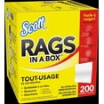 thumbnail image 4 of Scott® Rags In A Box™, All-Purpose Towels, 9"x12" sheets, Pop-Up™ Box (200 Towels/Box), 4 of 4