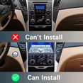 thumbnail image 2 of Molaner 9 Inch Android Car Radio for Hyundai Sonata 2011-2015, Touch Screen Stereo with Carplay&Android Auto GPS Navigation, Steering Wheel Control, 2GB+32GB, 2 of 17