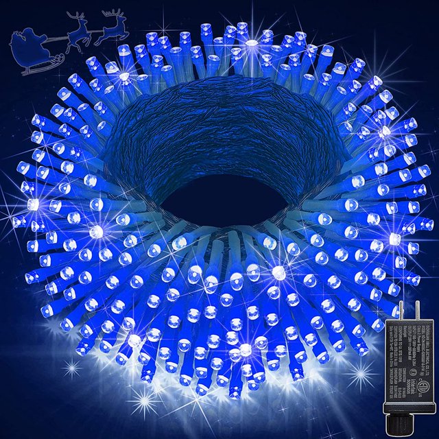 AMERTEER ” LED String Lights For Thanksgiving / Christmas / New Year Twinkle Lights with 8 Modes Memory for Home Tree Yard Room Indoor & Outdoor Decorations”
