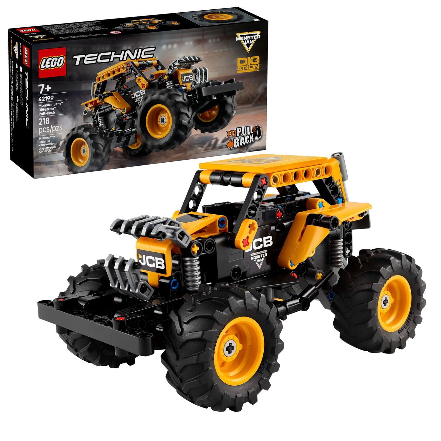 LEGO Technic Monster Jam DIGatron à rétrofriction 42199 Ensemble de construction (218 pièces)