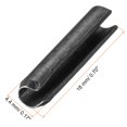 thumbnail image 2 of Unique Bargains 4,4 Mm x 18 Mm Cheville Goupille en Acier au Carbone Split Ressort Étagère Support Pin Fixer Matériel Noir 20 Pcs, 2 of 3