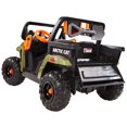 thumbnail image 3 of Fisher Price Power Wheels Arctic Cat Kids Ride On Electronic Vehicle, Army Green, 3 of 9