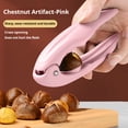 thumbnail image 4 of Eoozwa Chestnut Opener Scissors Multi Functional Nut Peeler Tool Ergonomic Handle for Kitchen Easy Peel Hazelnut Walnut Easy Clean Household Gadget, 4 of 6