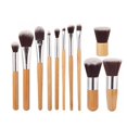 thumbnail image 1 of Cosmetic Brushes,11pcs Makeup Brushes Bamboo Makeup Tool Makeup Brushes Set Elevate Your Experience, 1 of 8