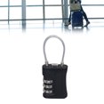 thumbnail image 1 of Sonew TSA Luggage Locks, TSA Approved Cable Luggage Locks, Resettable 3 Digit TSA Combination Padlock Codes, for Travel Bag, Suit Case, Lockers, Gym, Bike Locks, 1 of 7