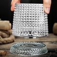 thumbnail image 4 of Fridja Home Essentials Crystal Spinning Whiskey Glass, 4 of 6