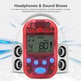 thumbnail image 4 of Keenso Digital Metronome, Tempo Metronome, Mini Metronome, Multifunctional, Portable, Volume Adjustable, Clip On Trap Drum For Beth For Piano Guitar, 4 of 8
