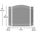 thumbnail image 3 of ShelterLogic Black Fireplace Classic Screen, 3 of 4