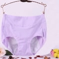 thumbnail image 2 of Yuyuzo Plus Size Underwear Foe Women Full Coverage High Waisted Stretch Layered Solid Color Panties, 2 of 7