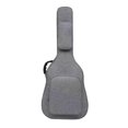thumbnail image 3 of VONKY Acoustic Guitar Bag with Pockets Backpack Adjustable Shoulder Strap for Bass Gray, 3 of 9