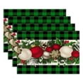 thumbnail image 2 of Christmas Placemat Table Mat Christmas Home Living Room Decoration Placemat, 2 of 8