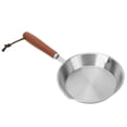 thumbnail image 3 of Stainless Steel Frying Pan Non Stick Egg Pan Fry Pan for Household Restaurant Induction Cooker 6.3 Inch, 3 of 14