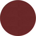 thumbnail image 1 of Ahgly Company Tapis d'Intérieur Ronds de Style Transitionnel Lavables à la Machine, Bordeaux Rouge, 6 Pieds Rond, 1 of 7