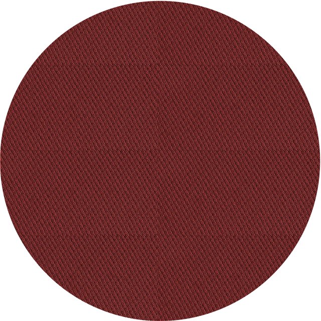 Ahgly Company Tapis d'Intérieur Ronds de Style Transitionnel Lavables à la Machine, Bordeaux Rouge, 6 Pieds Rond