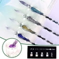 thumbnail image 1 of Boovnll Home Storage, Dip Pen Set Glass Pen Star Sky Pen Gift Box Crystal Fountains Pen 20Ml, Storage, Storage and Organization, Organization and Storage, 1 of 9