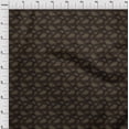 thumbnail image 4 of oneOone Cotton Poplin Brown Fabric Abstract Sewing Material Print Fabric By The Yard 56 Inch Wide, 4 of 4