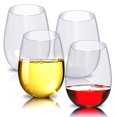 thumbnail image 3 of Coofit Wine Glass Creative Plastic Multipurpose Wine Cup Drinking Glass Juice Glass, 3 of 10