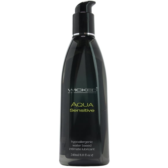Aqua Lubrifiant Sensitive 8 Oz/240 ml en Hypoallergénique