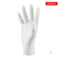 thumbnail image 1 of fastboy 100pcs Disposable Non-toxic Hygienic Gloves Kitchen Dishwashing Work Gardening Hand Protection Gloves Latex, 1 of 9