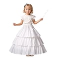 thumbnail image 2 of BEAUTELICATE Jupon pour Filles 100 % Coton Crinoline pour Enfants Robe Fleurie, 2 of 4