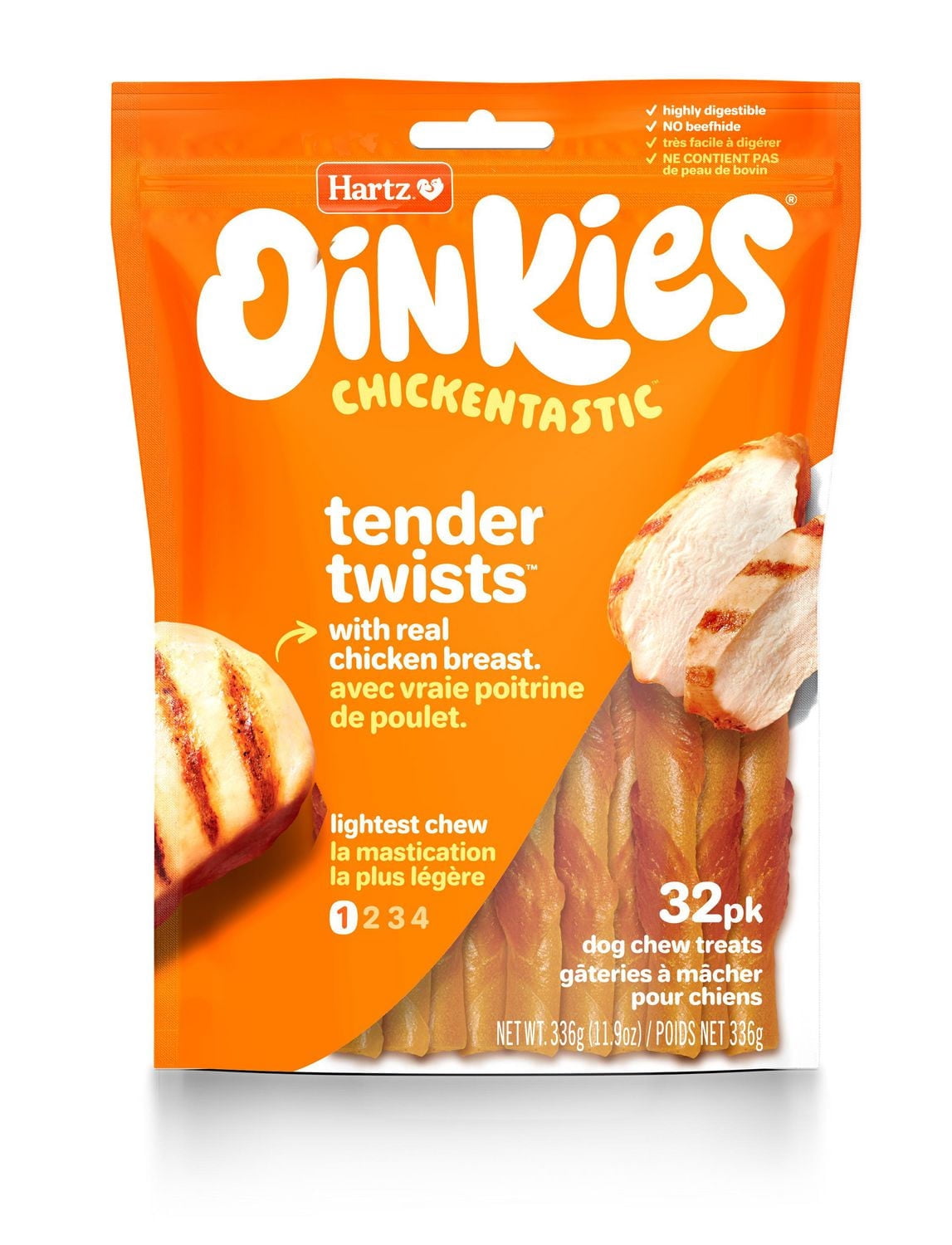 Oinkies Chicken Wrapped Tender Dog Treats