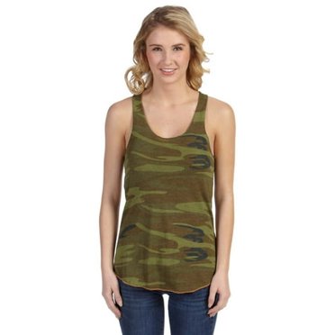 Alternative Ladies' Meegs Printed Racerback Eco-Jerseyâ„¢ Tank