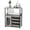 Grey, variant on Twister.CK 5 Tier Wine Bar Cabinet, Bar Cabinet with Detachable Wine Rack and Glass Holder, Storage Space for Kitchen Living Room Bar, Black