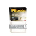 thumbnail image 1 of Filtrete™ Clean Living Basic Dust Filter, MPR 300, 16 in x 25 in x 1 in, 2 per pack, 1 of 5